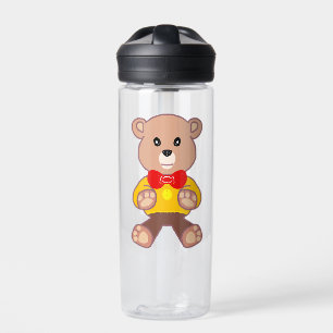 Funny Niedlich Bowtie Teddy Bear Wasserflasche Trinkflasche