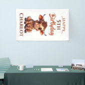 Funny Niedlich Brown Cow Banner (Messeveranstaltung)