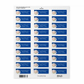 Funny Niedlich Cartoon Cow Adresse (Vorne)