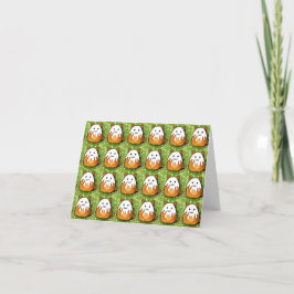 Funny Niedlich Cat Christmas Pudding Card Feiertagskarte