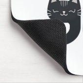 Funny Niedlich Cat Comma La Funny Kamala Harris Pr Mousepad (Ecke)
