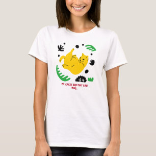 Funny Niedlich Cat Lover Empowerment Frauen Weibli T-Shirt