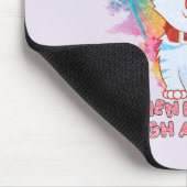 Funny Niedlich Cat | Manchmal spreche ich mit mir  Mousepad (Ecke)