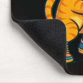 Funny Niedlich Cat Volleyball Player Fan T-Shirt T Mousepad (Ecke)