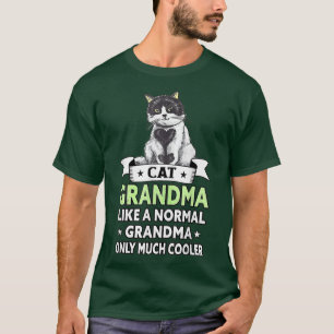 Funny Niedlich Cat Womens Best Cat Oma jemals  T-Shirt
