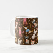 Funny Niedlich Cats Tasse (Vorderseite Links)