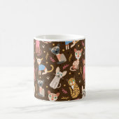 Funny Niedlich Cats Tasse (Mittel)