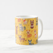 Funny Niedlich Cats Tasse (VorderseiteRechts)