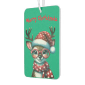 Funny Niedlich Christmas Reindeer Autolufterfrischer (Links)