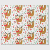 Funny Niedlich Christmas Slots mit Weihnachtsmannm Geschenkpapier (Flach)