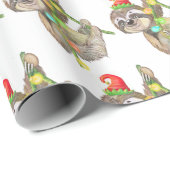 Funny Niedlich Christmas Slots mit Weihnachtsmannm Geschenkpapier (Rolleneckpunkt)