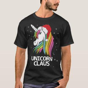 Funny Niedlich Christmas Unicorn T-Shirt