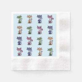 Funny Niedlich Cocktail Paper Napkin Serviette