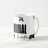 Funny Niedlich Corgi Dog Tasse Der originale Lowri (VorderseiteRechts)