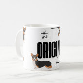 Funny Niedlich Corgi Dog Tasse Der originale Lowri (Vorderseite Links)