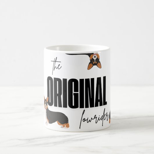 Funny Niedlich Corgi Dog Tasse Der originale Lowri (Mittel)