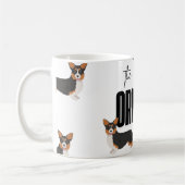 Funny Niedlich Corgi Dog Tasse Der originale Lowri (Links)
