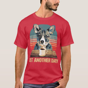 Funny & niedlich Corgi Welpengetränke T-Shirt