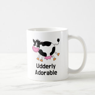Funny Niedlich Cow Puff Cartoon Design Kaffeetasse