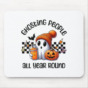 Funny Niedlich Creepy Ghost Halloween Graphic Kids Mousepad