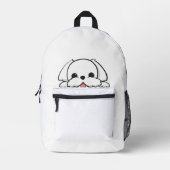 Funny Niedlich Dog Bedruckter Rucksack (Vorderseite)