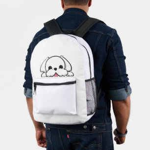 Funny Niedlich Dog Bedruckter Rucksack