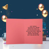 Funny Niedlich Dog Einfach Geburtstag Gruß Karte