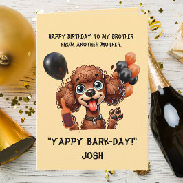 Funny Niedlich Dog Einfache Geburtstagskarte Karte