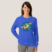 FUNNY NIEDLICH DOG LONG SLEEVE T - SHIRT (Vorne ganz)