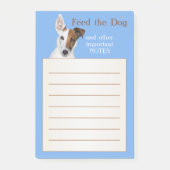 Funny Niedlich Dog Notes Post-it Klebezettel (Vorderseite)