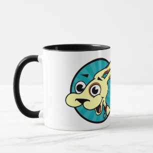 FUNNY NIEDLICH DOG RINGER TASSE