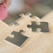 Funny Niedlich Dog Tongue White Schnauzer Puzzle (Seite)