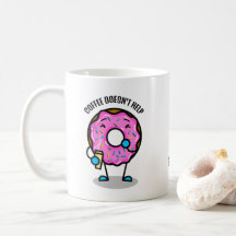 Funny Niedlich Donut Tasse