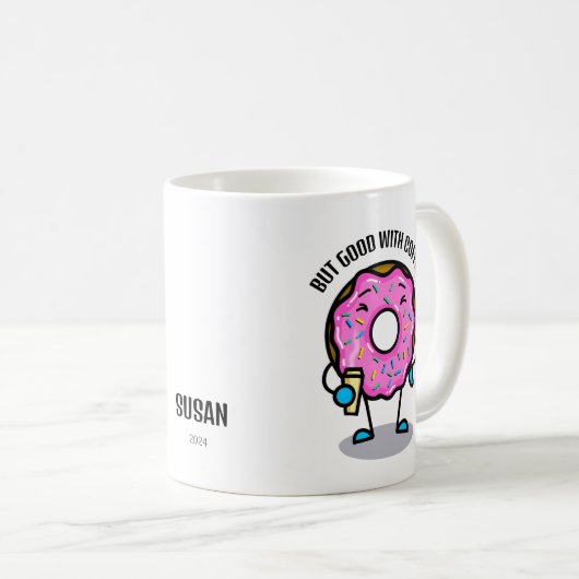 Funny Niedlich Donut Tasse (VorderseiteRechts)