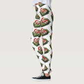 Funny Niedlich Dreaming Santa Kitty Klaws Leggings (Links)
