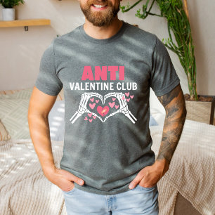 Funny Niedlich einsam Herz Anti Valentine's Day Ge T-Shirt