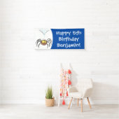 Funny niedlich fluffly spinness Cartoon Banner (Insitu)