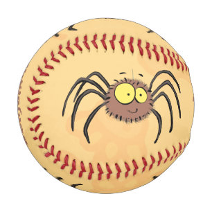 Funny niedlich fluffly spinness Cartoon Baseball
