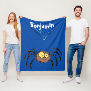 Funny niedlich fluffly spinness Cartoon Fleecedecke