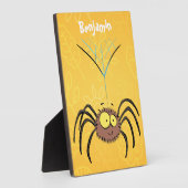 Funny niedlich fluffly spinness Cartoon Fotoplatte (Seite)