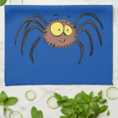 Funny niedlich fluffly spinness Cartoon Geschirrtuch (Gefaltet)