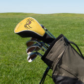 Funny niedlich fluffly spinness Cartoon Golf Headcover (In SItu)