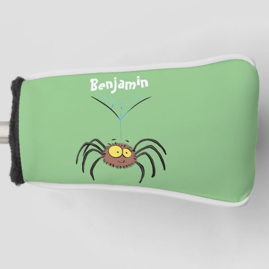 Funny niedlich fluffly spinness Cartoon Golf Headcover (Vorderseite)