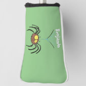 Funny niedlich fluffly spinness Cartoon Golf Headcover (Rotieren 90)