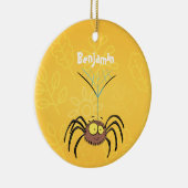 Funny niedlich fluffly spinness Cartoon Keramik Ornament (Rechts)