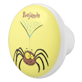 Funny niedlich fluffly spinness Cartoon Keramikknauf (Rechts)