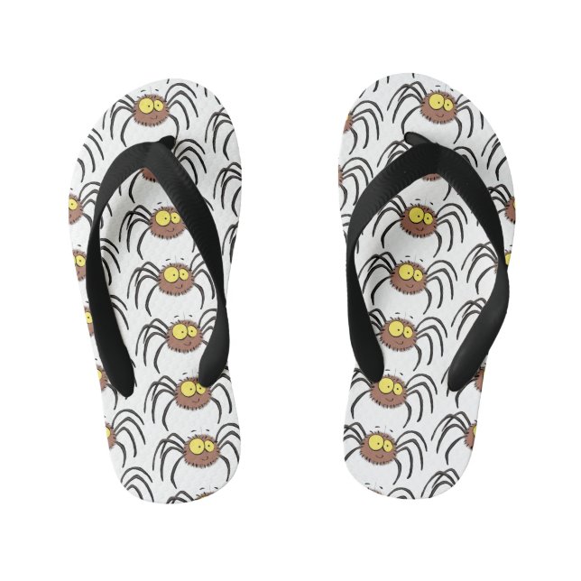 Funny niedlich fluffly spinness Cartoon Kinderbadesandalen (Fußbett)