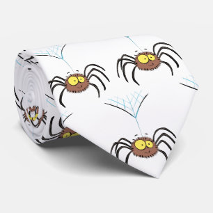 Funny niedlich fluffly spinness Cartoon Krawatte