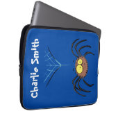 Funny niedlich fluffly spinness Cartoon Laptopschutzhülle (Vorne Rechts)