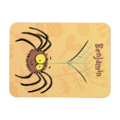 Funny niedlich fluffly spinness Cartoon Magnet (Horizontal)